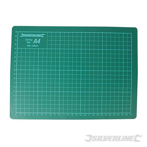 SilverLine 438935 A4 Cutting Mat - Green